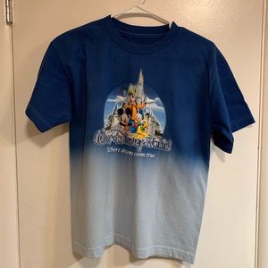 Youth vintage Walt Disney world tie dye Tshirt